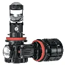 LED лампи автомобільні з лінзою DriveX LE-07 H11 6000K 55W 9-32V к-т.