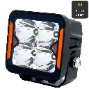 Фара додаткового світла DriveX WL SQ-104 DLX 3" FL+DRL 4L-20W OSR 