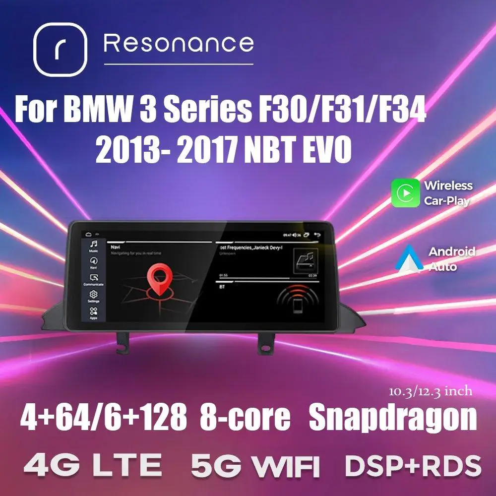 Магнітола BMW 3 Series F30/F31/F34 (10.3", 4/64, NBT EVO)