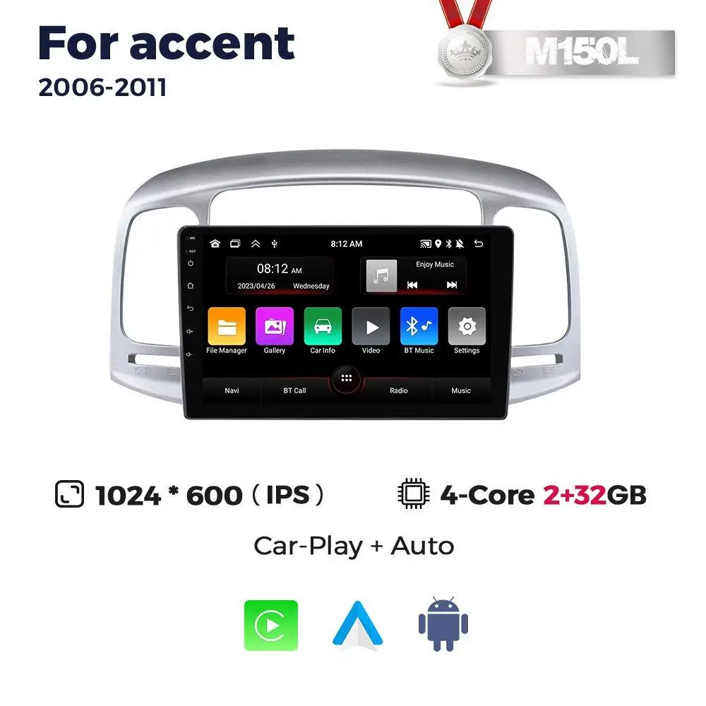 Магнітола Hyundai Accent