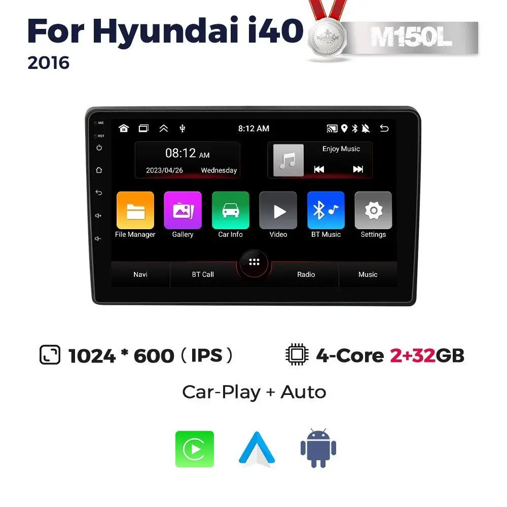 Магнітола Hyundai i40