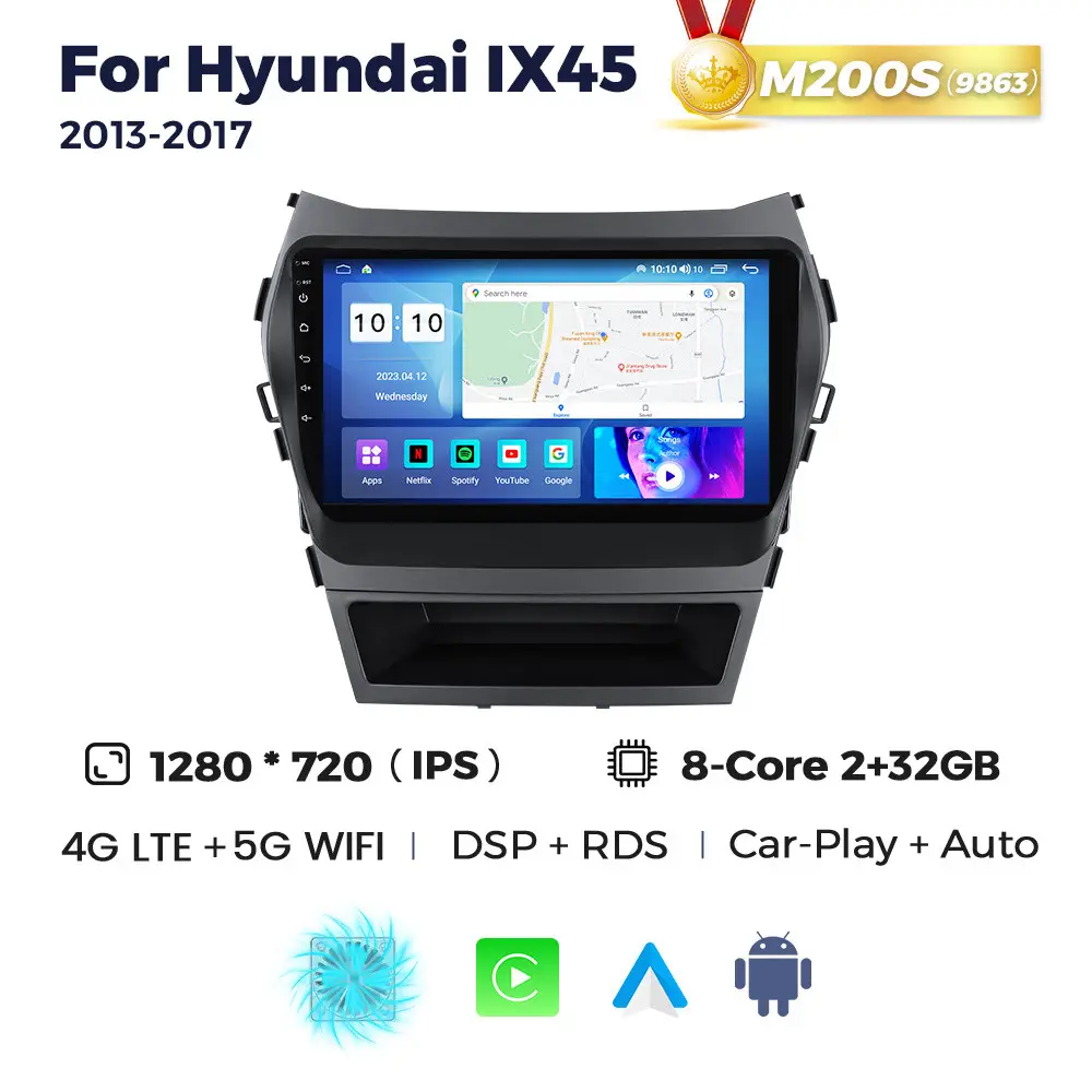 Магнітола Hyundai Santa Fe (ix45)