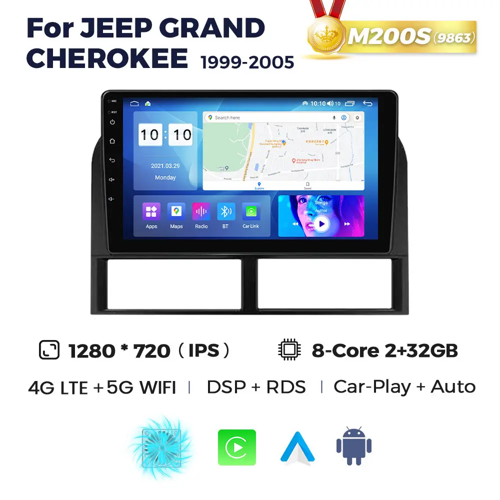 Магнітола Jeep Grand Cherokee