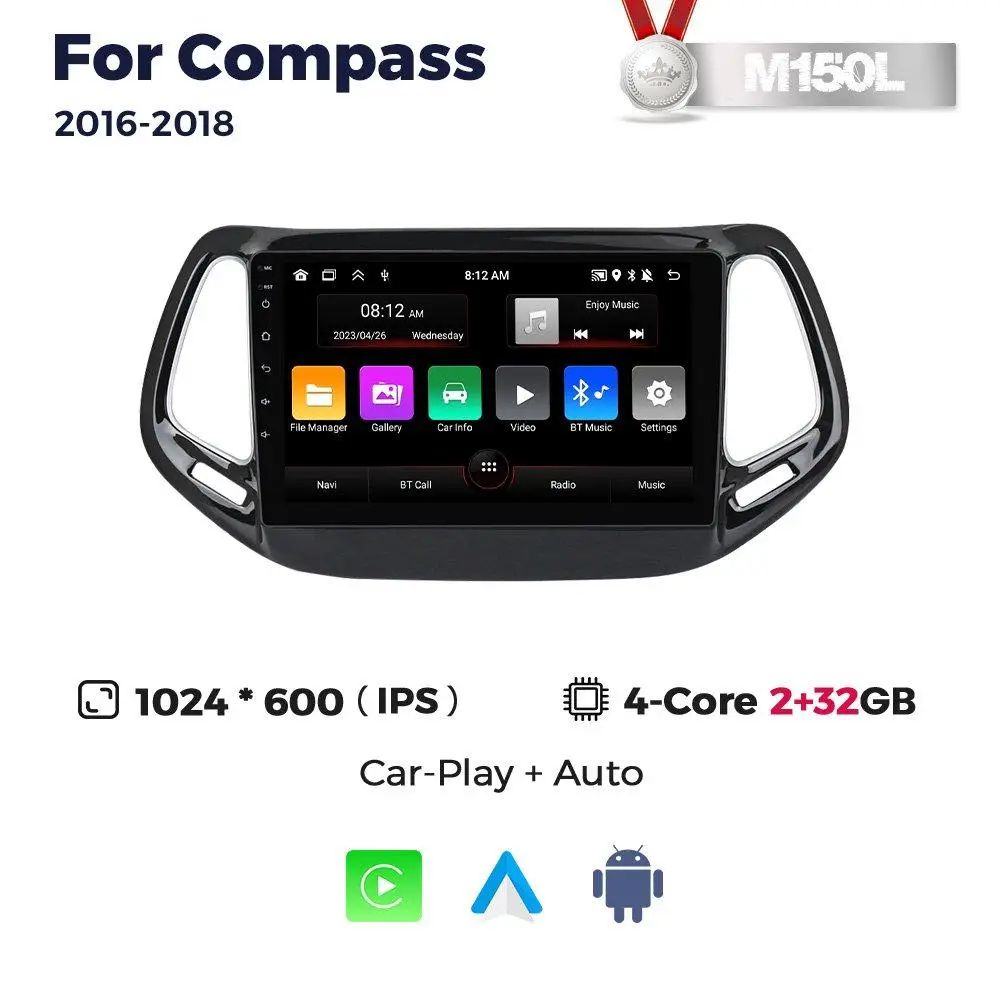 Магнітола Jeep Compass