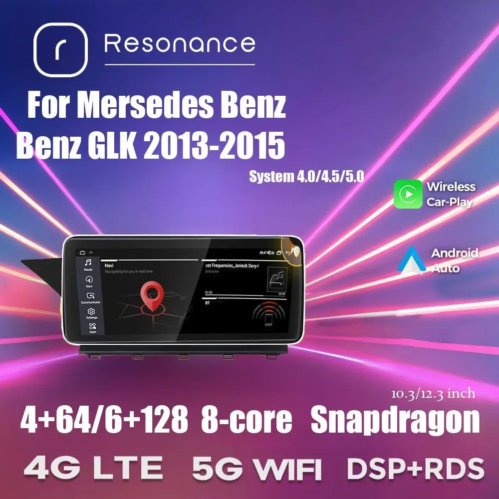 Магнітола Mercedes Benz GLK