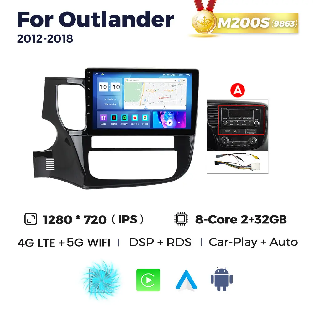 Магнітола Mitsubishi Outlander 3