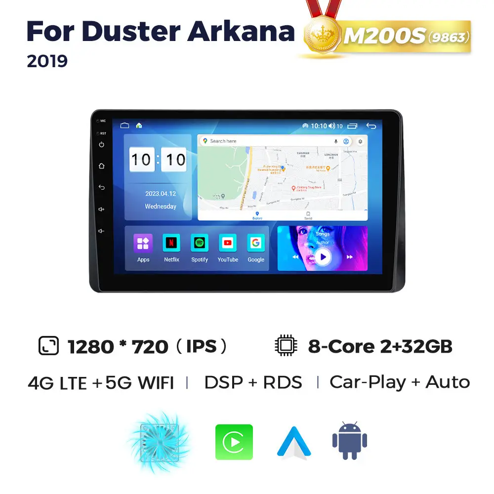 Магнітола Renault Duster / Arkana