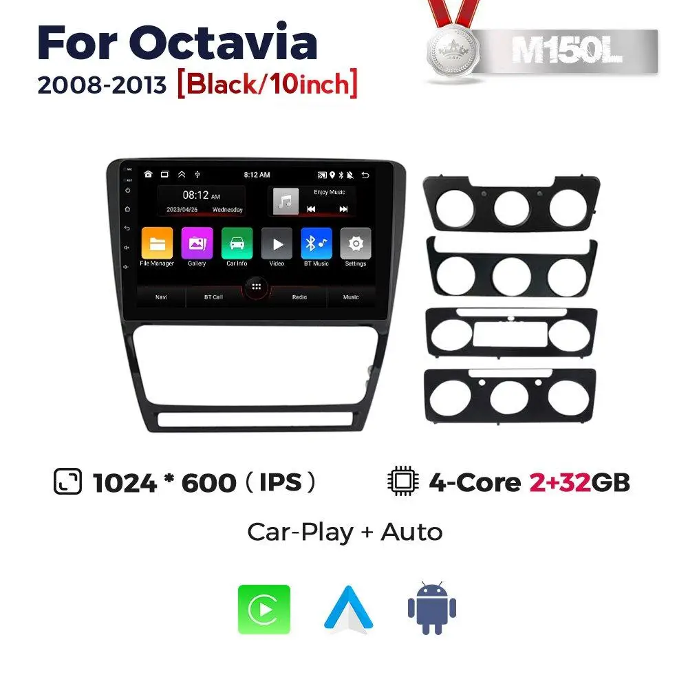 Магнітола Skoda Octavia 2 (A5)