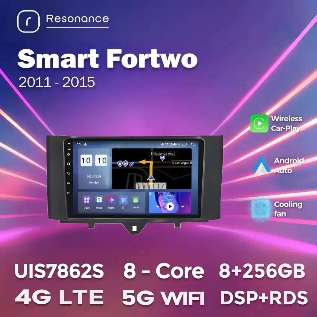 Магнітола Smart Fortwo