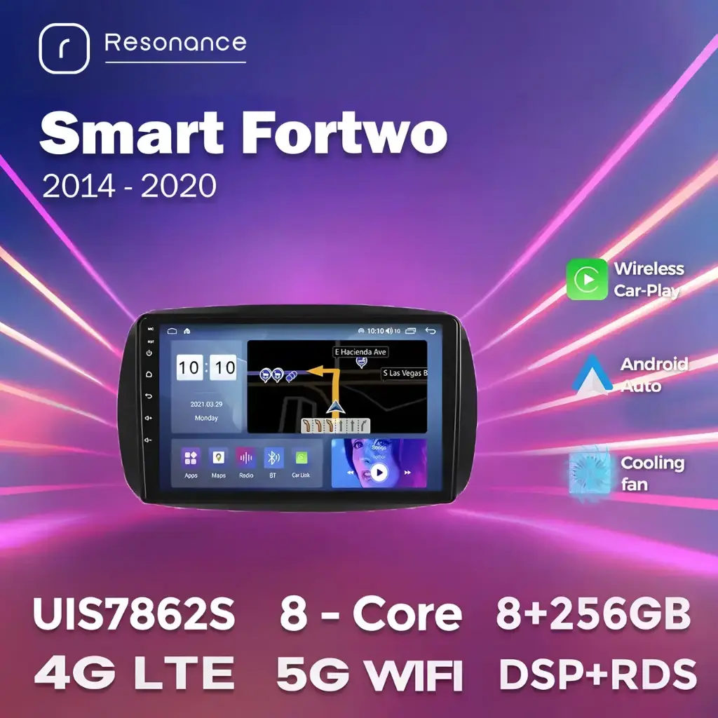 Магнітола Smart Fortwo