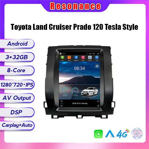  Мультимедіа Toyota Land Cruiser Prado 120