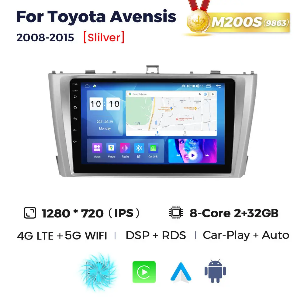 Магнітола Toyota Avensis 3 (T27)