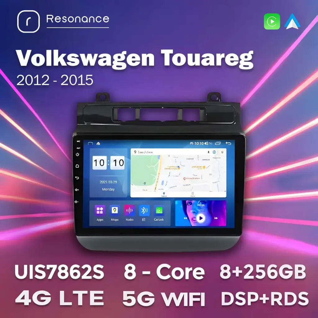 Магнітола Volkswagen Touareg 2 (7P) (2/32, HD (1280x720) QLED)