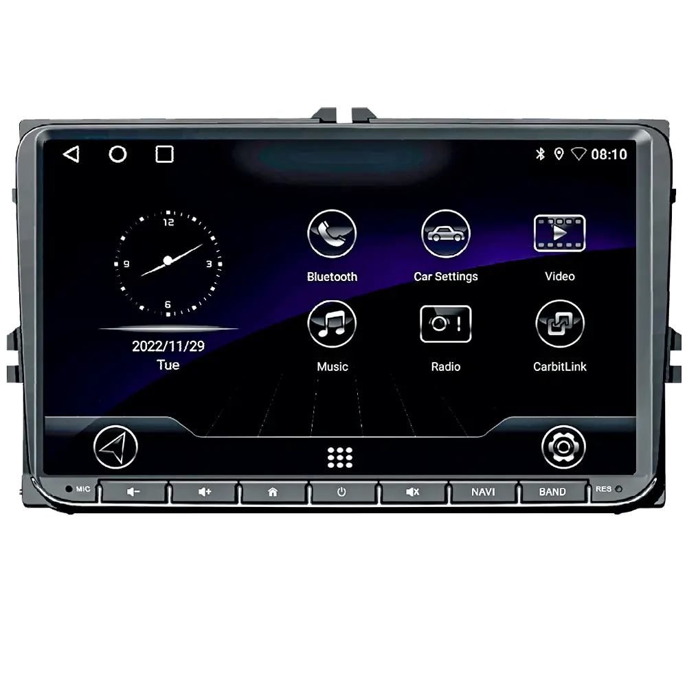 Автомобільна мультимедійна система DriveX UN11Q VW AND 9" 2.5D QLED 8-Cores DSP Camera 360° 