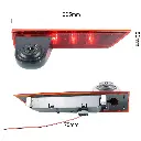 Камера заднего вида в стоп сигнал для Ford Transit Custom (≈ 2012-2015) - AHD Sony (2053) 1080p 120° (JS835) 