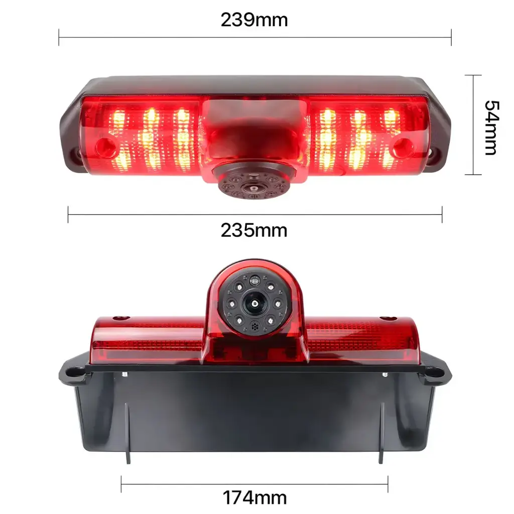 Камера заднего вида в стоп сигнал для GMC Savana / Chevrolet Express - AHD Sony (2053) 1080p 120° (JS806) 