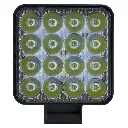 Фара додаткового світла DriveX WL SQ-01 SP 16-48W 85x85mm Серія - робоче світло