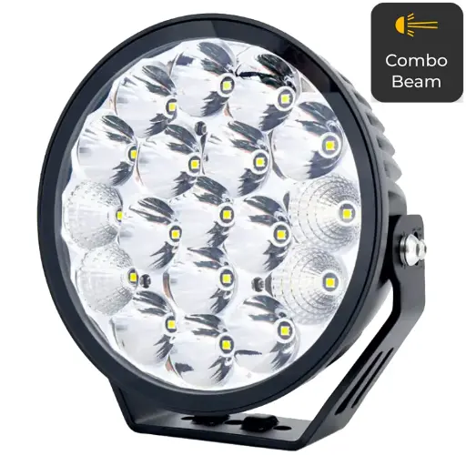 Фара додаткового світла DriveX WL R-106 DLX 7" COMBO 18L-90W OSR
