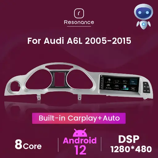 Штатна магнітола Audi A6, (C6)