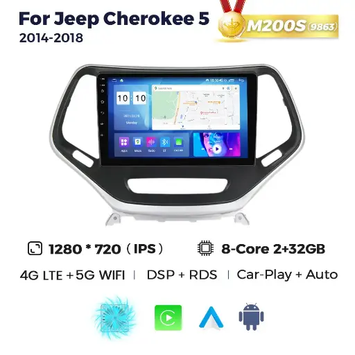 Магнітола Jeep Cherokee