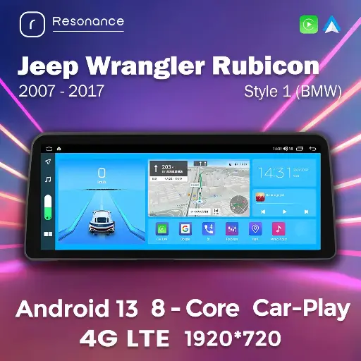 Магнітола Jeep Wrangler Rubicon