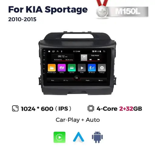Магнітола Kia Sportage 3 (SL)