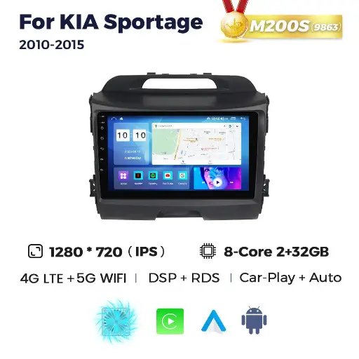 Магнітола Kia Sportage 3 (SL)
