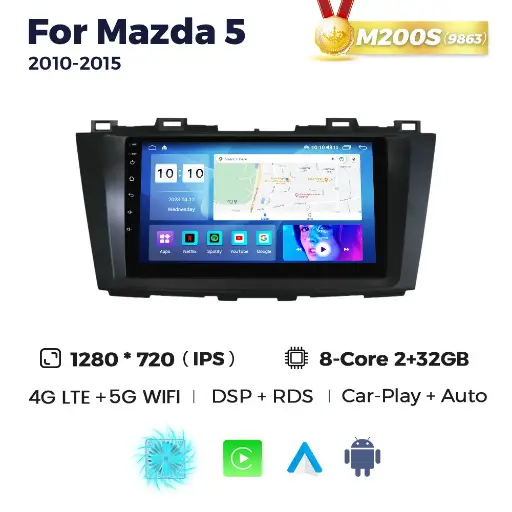 Магнітола Mazda 5 (2010-2015)